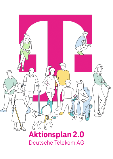 Titelbild des Aktionsplans 2.0 der Deutschen Telekom AG