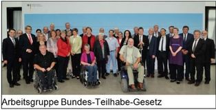 Foto von den Arbeitsgruppe Bundes-Teilhabe-Gesetz