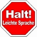 Halt Leichte Sprache