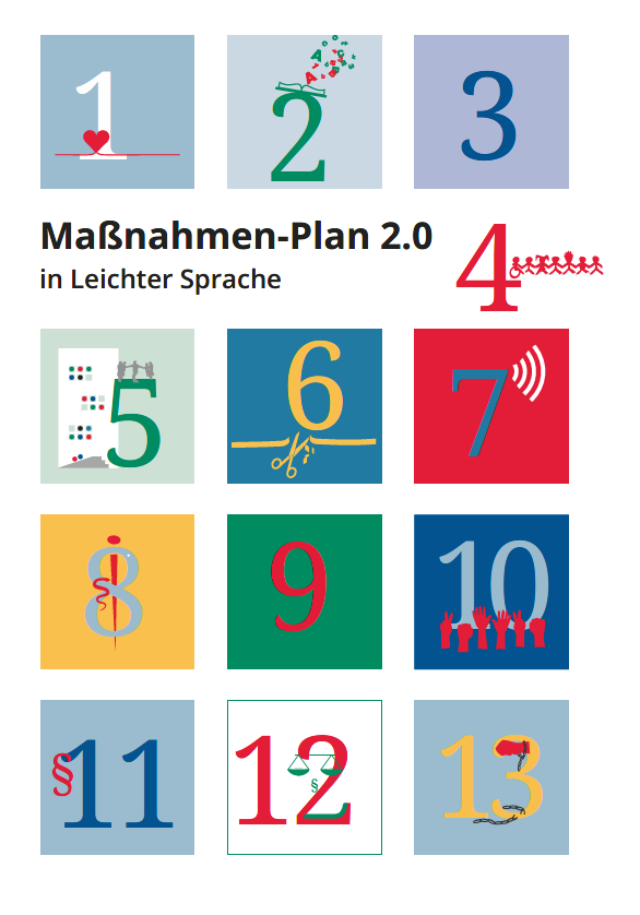Titelbild des Maßnahmen-Plan 2.0 vom Land Mecklenburg-Vorpommern