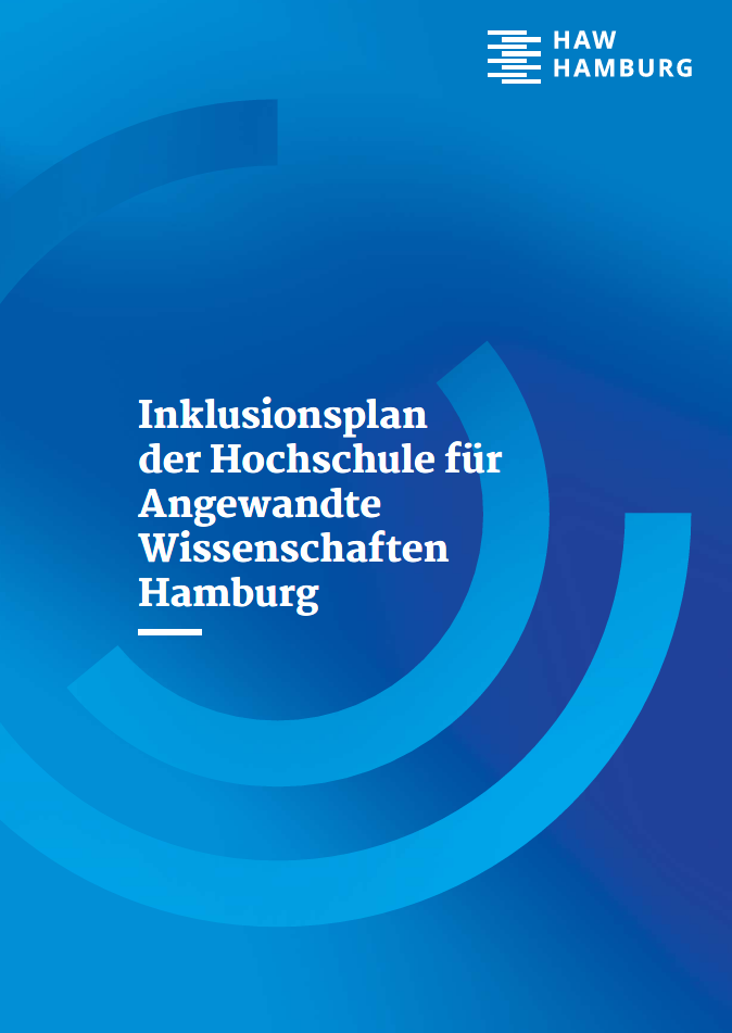 Titelbild des Inklusionsplans der Hochschule für Angewandte Wissenschaften Hamburg