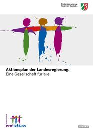 Titelbild des Aktionsplans Nordrhein-Westfalen