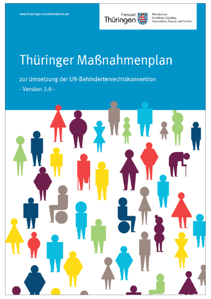 Titelbild des Aktionsplans Thüringen
