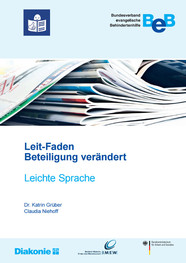 Titelbild zum Leitfaden des BEB in Leichter Sprache