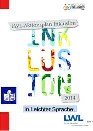 Titelbild des Aktionsplans des Landschaftsverbands Westfalen-Lippe