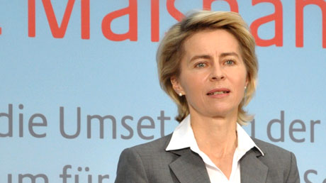 Ministerin Frau Von der Leyen