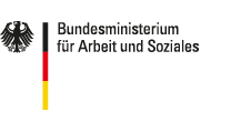 Logo vom Bundesministerium für Arbeit und Soziales